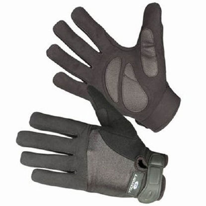 Picture of Push Glove ShearStop™ Half Finger 2X-Large Black Hand Specific Pair552523