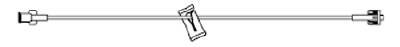 Picture of Extension Set 38 Inch Tubing Without Ports 1.6 mL Priming VolumeEB-038-02