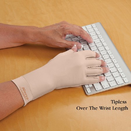 Picture of Compression Gloves Norco™ Open Finger Medium Over-the-Wrist Right Hand Lycra®4262NC53225