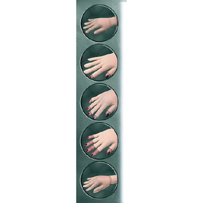 Picture of Support Gloves Occumitts® My Way Full Finger Small Wrist Length Hand Specific Pair Nylon / Spandex453-3S