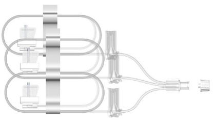 Picture of Subcutaneous Infusion Set SAF-Q™ 27 Gauge X 3 9 mm 36 Inch Tubing Without PortSAF-Q-309-G27