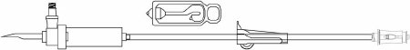 Picture of Primary Administration Set 20 Drops / mL Drip Rate 30 Inch TubingCH3011
