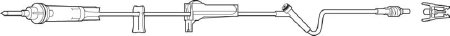 Picture of Primary Administration Set Interlink® 10 Drops / mL Drip Rate 76 Inch Tubing 1 Port2H6401