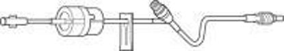 Picture of Extension Set 19 Inch Tubing 1 Port 3.3 mL Priming Volume DEHP2C8891