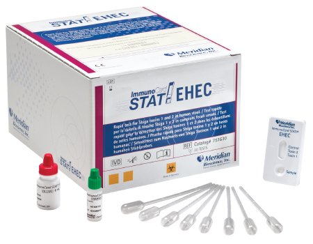 Picture of Rapid Test Kit Immunocard STAT!® Infectious Disease Immunoassay E. Coli Shiga Toxins Stool Sample 30 Tests23-043-200
