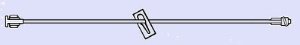 Picture of Extension Set 7 Inch Tubing Without Ports 0.20 mL Priming Volume DEHP-Free, Lipid Resistant40-0702