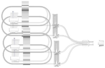 Picture of Subcutaneous Infusion Set SAF-Q™ 27 Gauge X 4 12 mm 36 Inch Tubing Without PortSAF-Q-412-G27