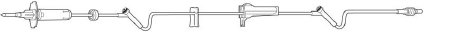 Picture of Primary Administration Set Interlink® 10 Drops / mL Drip Rate 105 Inch Tubing 2 Ports2H6519