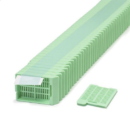Picture of Tissue Cassette Swingsette™ Acetal GreenM517-4T