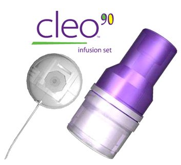 Picture of Sub-Q Infusion Set Cleo® 90 25 Gauge 9 mm 31 Inch Tubing Without Port21-7231-24