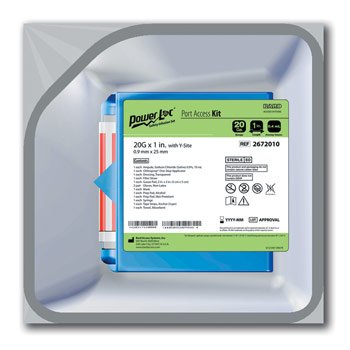 Picture of Huber Infusion Kits PowerLoc® Max 22 Gauge 3/4 Inch 8 Inch Tubing Without Port2142275