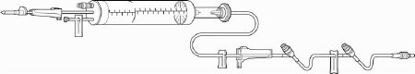 Picture of Solution Set Buretrol 60 Drops / mL Drip Rate 104 Inch Tubing 3 Ports2C8864