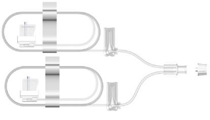 Picture of Subcutaneous Infusion Set SAF-Q™ 27 Gauge X 2 9 mm 36 Inch Tubing Without PortSAF-Q-209-G27