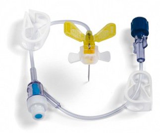 Picture of Huber Infusion Set MiniLoc™ 22 Gauge 1 Inch 8 Inch Tubing Y-Site Injection Port0682210