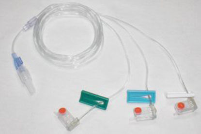 Picture of Subcutaneous Infusion Set Alimed® Multi-Lumen 27 Gauge X 3 12 mm 36 Inch Tubing Without PortMCTI3612-SS