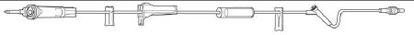 Picture of Primary Administration Set 10 Drops / mL Drip Rate 102 Inch Tubing 1 Port2H6480