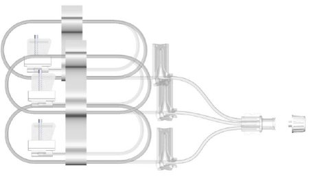 Picture of Subcutaneous Infusion Set Sub-Q 24 Gauge X 3 9 mm 36 Inch Tubing Without PortSUB-309-G24