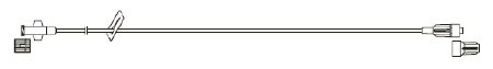 Picture of Extension Set 34 Inch Tubing 1 mL Priming VolumeBC563