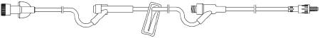 Picture of Extension Set 6 Inch Tubing 2 Ports DEHP-Free000606