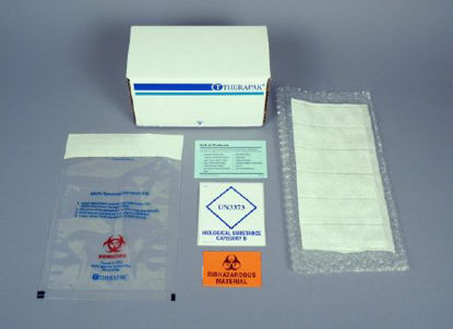 Picture of Ambient Specimen Transport System Therapak® Biological Substance Category B Ambient 4 X 4 X 7 Inch 6-Tube Capacity22130025