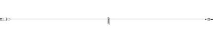 Picture of Extension Set MicroClave™ 7 Inch Tubing 1 Port 0.67 mL Priming Volume DEHP-Free1251501