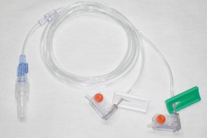Picture of Subcutaneous Infusion Set Alimed® Multi-Lumen 27 Gauge X 2 12 mm 36 Inch Tubing Without PortMCBI3612-SS