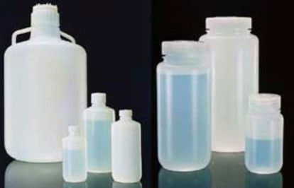 Picture of Bottle Nalgene™ Narrow Mouth / Fluorinated HDPE 2 Liter (64 oz.)0331216