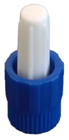 Picture of CAP, LUER STR MALE BLU (100/BG)MPC-125B