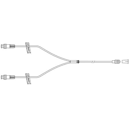 Picture of Extension Set SmartSite* 9 Inch Tubing 2 Ports 0.6 mL Priming Volume DEHP-Free20019E