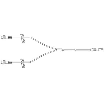 Picture of Extension Set SmartSite* 9 Inch Tubing 2 Ports 0.6 mL Priming Volume DEHP-Free20019E