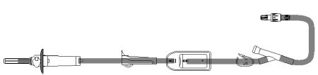 Picture of 20 Drops / mL Drip Rate 92 Inch Tubing 1 PortB30063