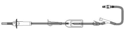 Picture of 20 Drops / mL Drip Rate 92 Inch Tubing 1 PortB30063