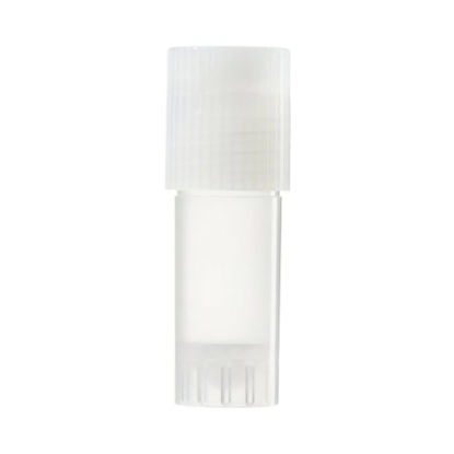 Picture of Thermo Scientific™ Nalgene® Cryogenic Tube Conical Bottom, Skirted Plain 1.2 mL Without Color Coding Screw Cap Polypropylene Tube5011-0012
