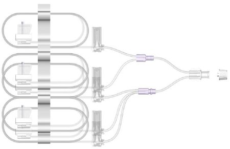 Picture of Subcutaneous Infusion Set SAF-Q™ 27 Gauge X 5 9 mm 36 Inch Tubing Without PortSAF-Q-509-G27