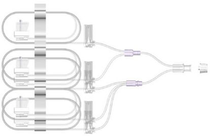 Picture of Subcutaneous Infusion Set SAF-Q™ 27 Gauge X 5 9 mm 36 Inch Tubing Without PortSAF-Q-509-G27