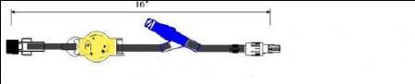 Picture of Extension Set 16 Inch Tubing 2.5 mL Priming Volume DEHP-FreeB9800