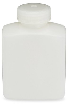 Picture of Laboratory Bottle Diamond RealSeal™ Rectangular / Wide Mouth HDPE / Polypropylene Closure 500 mL (16 oz.)7100500