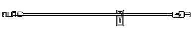 Picture of Extension Set 7.5 Inch Tubing 1 Port 0.29 mL Priming Volume DEHP-Free10011253