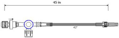 Picture of Extension Set 45 Inch Tubing DEHP-FreeB5597