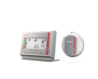 Picture of Temperature Data Logger with Alarm Libero W Celsius -35° to +50°C Internal Probe Flip-out Stand / Wall Mount Battery OperatedNC1745646