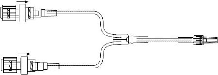 Picture of Extension Set 4 Inch Tubing DEHP-FreeSF1208