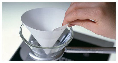 Picture of Filter Paper Fisherbrand™ 11 cm, Coarse Porosity, 20 to 25 µm Particle Retention, Fast Flow Rate, Q8 Grade, Circle Format09790D