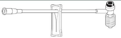 Picture of Extension Set 5 Inch Tubing 1 Port 1.13 mL Priming Volume DEHP-Free2N3340