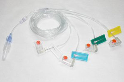 Picture of Subcutaneous Infusion Set Alimed® Multi-Lumen 24 Gauge X 4 9 mm Without PortMCQU360924G-SS