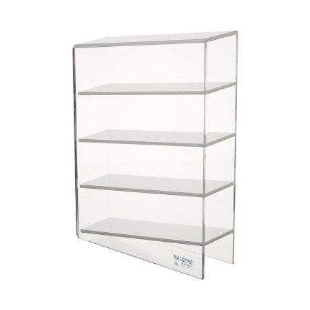 Picture of Pipette Rack Nalgene™ 4-Place, 3-1/2 X 11-1/2 X 16-1/4 Inch, Clear, Angled For Bags, Boxes, Pipette Canisters or 1 to 100 mL Individually Wrapped Serological Pipetes5810-0004