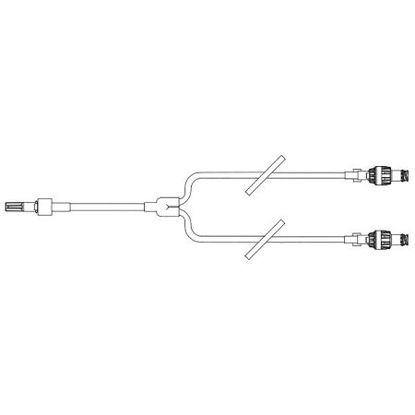 Picture of Extension Set One-Link 5.7 Inch Tubing 2 End Ports 0.47 mL Priming Volume DEHP-Free7N8371