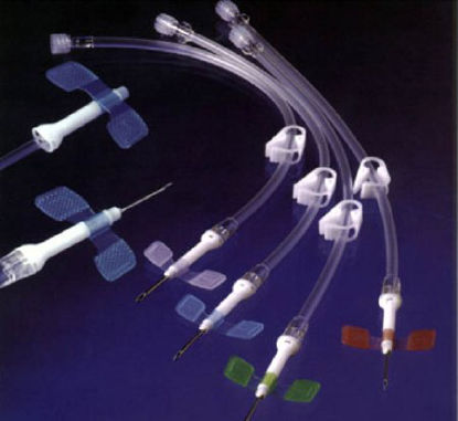 Picture of Arteriovenous Fistula Needle SafeTouch™ 17 Gauge 1-1/4 Inch 12 Inch Tubing Without PortFS+173230BC