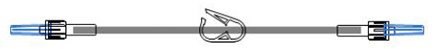 Picture of Extension Set McKesson 60 Inch Tubing Without Ports 1 mL Priming VolumeMS460