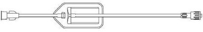 Picture of Extension Set 10 Inch Tubing 3.6 mL Priming Volume DEHP-Free474002