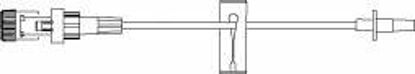 Picture of Extension Set 8 Inch Tubing 1 Port 0.55 mL Priming Volume DEHP-Free473045